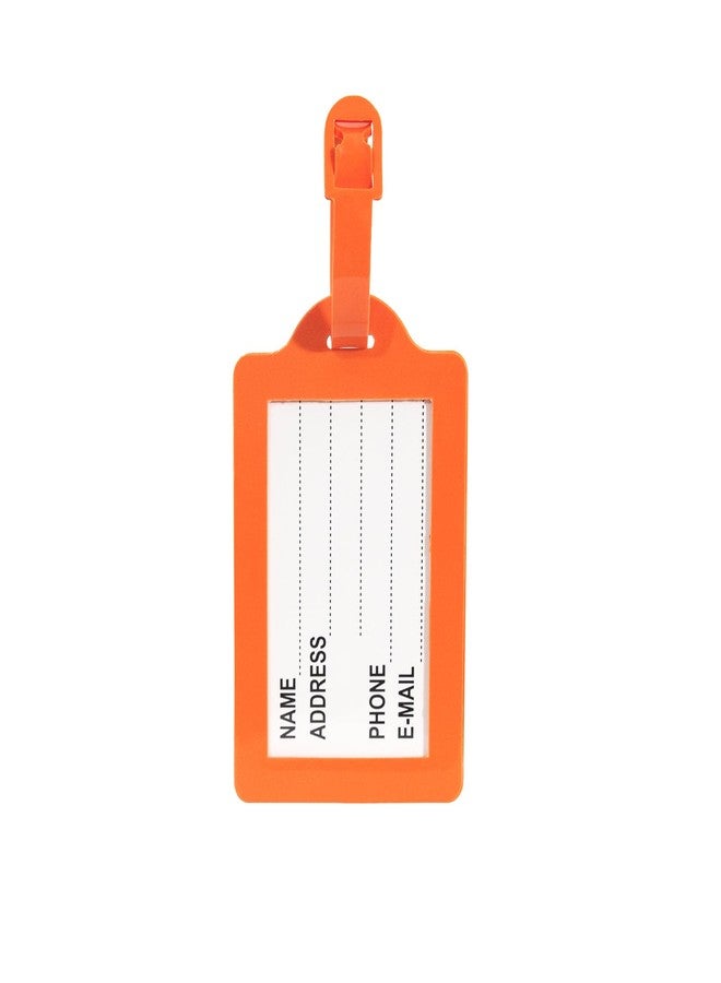 Yulaexie YULEAXIE Medical Equipment Luggage Tags (2-Pack) - TSA Approved Bright Orange & Blue Alert Tags for CPAP Devices, Mobility Equipment & Travel Bags - 4.25" x 2.59" Easy-Identify Medical ID Tags - Image 3